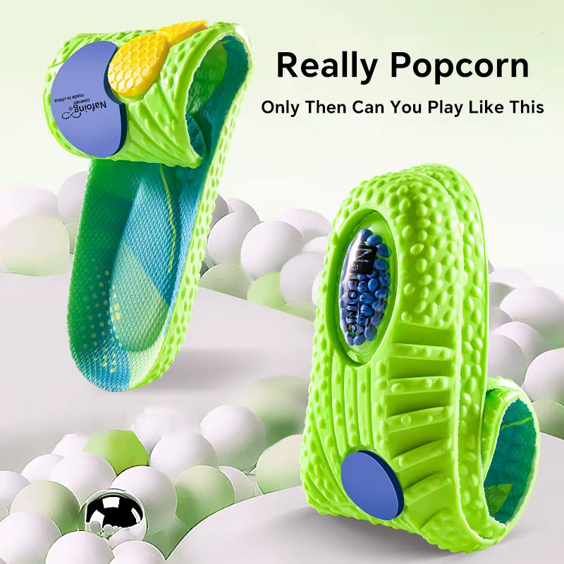 Sport Shock Absorption Insoles Green EVA Air Cushion Breathable Arch Support Orthopedic Shoes Pad Men Women Feet Care Insoles