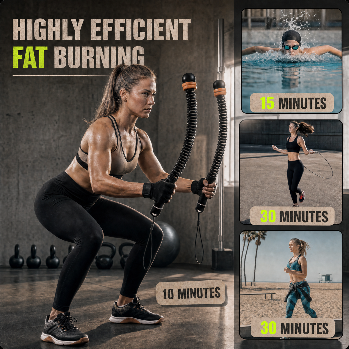 Dovak Cordless Battle Ropes Pro